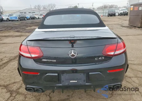 2021 Mercedes-Benz C 43 Amg z USA, uszkodzony, nr VIN W1KWK6EB2MG077652